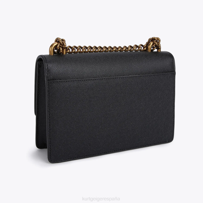 Kurt Geiger mujer bandolera pequeña london Shoreditch 2LPR134 | bolsas negro